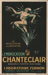 L'Embocation Chanteclair Assouplit Fortifie Electrise Postcard