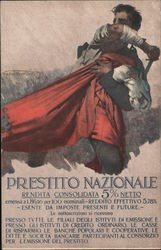 Prestito Nazionale Poster Style Postcard Postcard Postcard