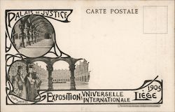 Palais de Justice, Exposition Universelle et Internationale, 1905 Postcard