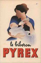 Le Biberon Pyrex Postcard