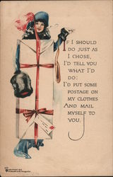 If I Could Chose I Would Mail Myself to You Postcard