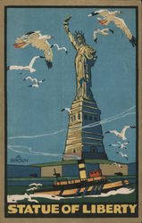 Statue of Liberty Postcard