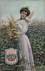 Nebraska's Favorite Daughter Postcard