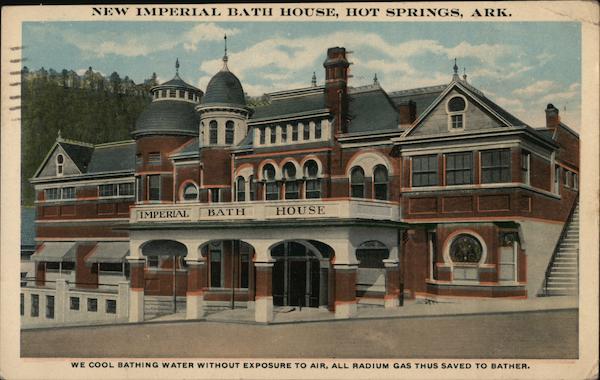 New Imperial Bath House Hot Springs Arkansas