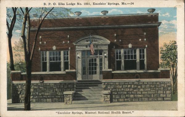 B.P.O. Elks Lodge No. 1001 Excelsior Springs Missouri
