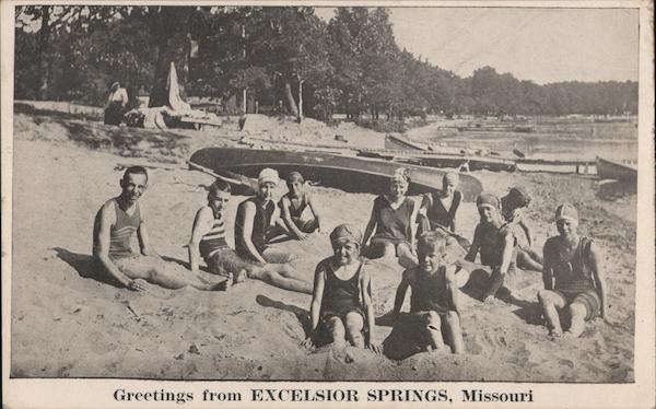Greetings From EXCELSIOR SPRING, Missouri Excelsior Springs