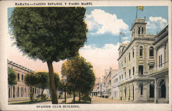 Spanish Club Building Havana Cuba