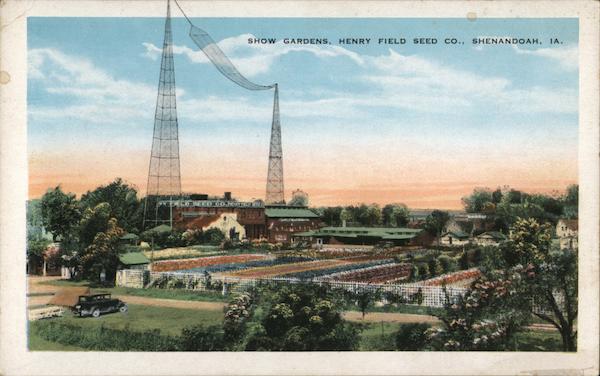 Show Gardens, Henry Field Seed Co. Shenandoah Iowa