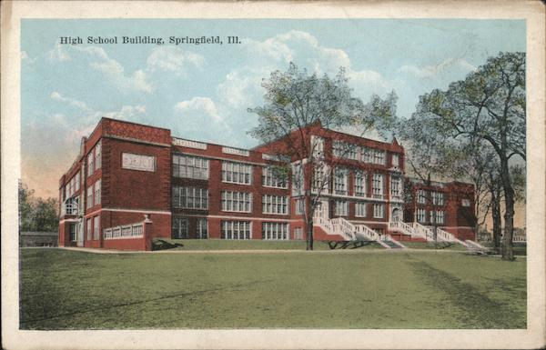 High School Building Springfield Illinois