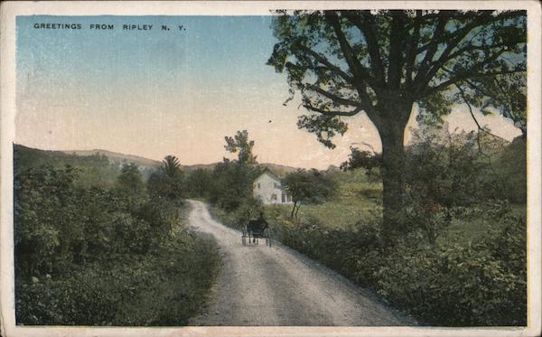 Greetings from Ripley New York