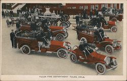 Tulsa Fire Department Oklahoma Postcard Postcard Postcard