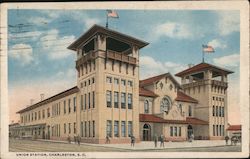 Union Station Charleston, SC Postcard Postcard Postcard