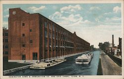 Remington Arms & Ammunition Co. and Erie Cana Postcard