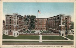 Forest Park Hotel Postcard