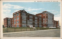 Beaumont High School St. Louis, MO Postcard Postcard Postcard