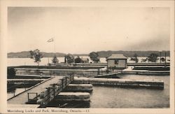 Morrisburg Locks and Park Postcard