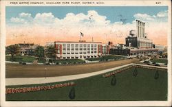 Ford Motor Company, Highland Park Plant Detroit, MI Postcard Postcard Postcard