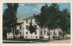 Johnson Hospital Chanute, KS Postcard Postcard Postcard