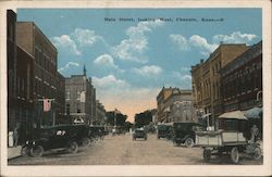 Main Street, Looking West Postcard