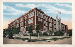 Second Largest High School in U.S. Postcard