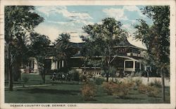 Denver Country Club Colorado Postcard Postcard Postcard