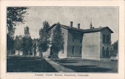 County Court House Gunnison, CO Postcard Postcard Postcard