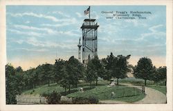 General Bragg's Headquarters, Missionary Ridge Postcard