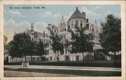 St. John's Hospital Postcard