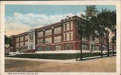 New High School Joplin, MO Postcard Postcard Postcard