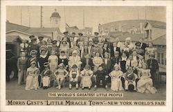 Morris Gest's Little Miracle Town - New York World's Fair 1939 NY World's Fair Postcard Postcard Postcard