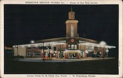 Firestone Service Stores Inc. St. Petersburg, FL Postcard Postcard Postcard