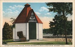 Patient's Individual Cottage, Modern Woodmen of America Sanatorium Postcard