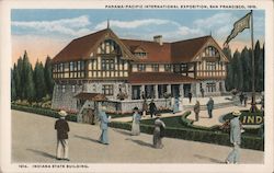 Indiana State Building at the Panama-Pacific International Exposition Postcard
