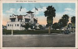 City Hall Venice, CA Postcard Postcard Postcard