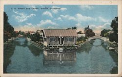 U.S. Island and Canals Postcard