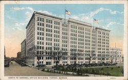 Santa Fe General Office Building Postcard