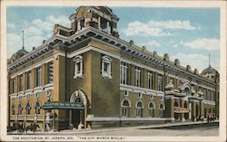 The Auditorium St. Joseph, MO Postcard Postcard Postcard