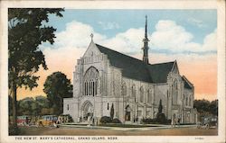 The New St. Mary's Cathedral Grand Island, NE Postcard Postcard Postcard
