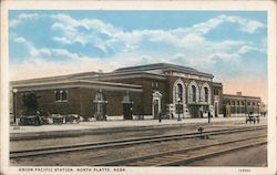 Union Pacific Station North Platte, NE Postcard Postcard Postcard