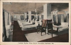 Ladies' Baths, Elms Hotel Excelsior Springs, MO Postcard Postcard Postcard