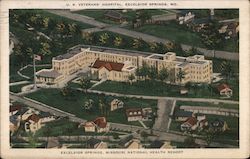 U.S. Veterans' Hospital Postcard