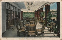 The Roof Garden, Royal Hotel Postcard