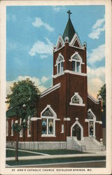 St Ann's Catholic Church Postcard