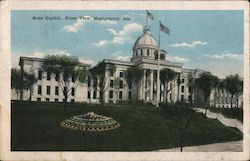 State Capitol, Front View Montgomery, AL Postcard Postcard Postcard