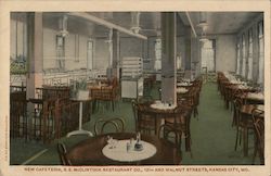 New Cafeteria R.S. McClintock Restaurant Co. Postcard