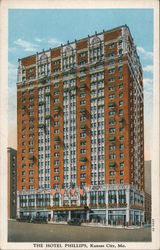 The Hotel Phillips Kansas City, MO Postcard Postcard Postcard