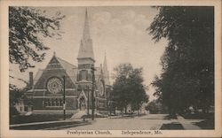 Presbyterian Church Independence, MO Postcard Postcard Postcard