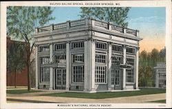 Sulpho Saline Springs Postcard
