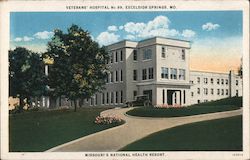 Veterans' Hospital Postcard