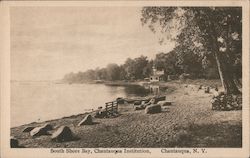 South Shore Bay, Chautauqua Institution New York Postcard Postcard Postcard